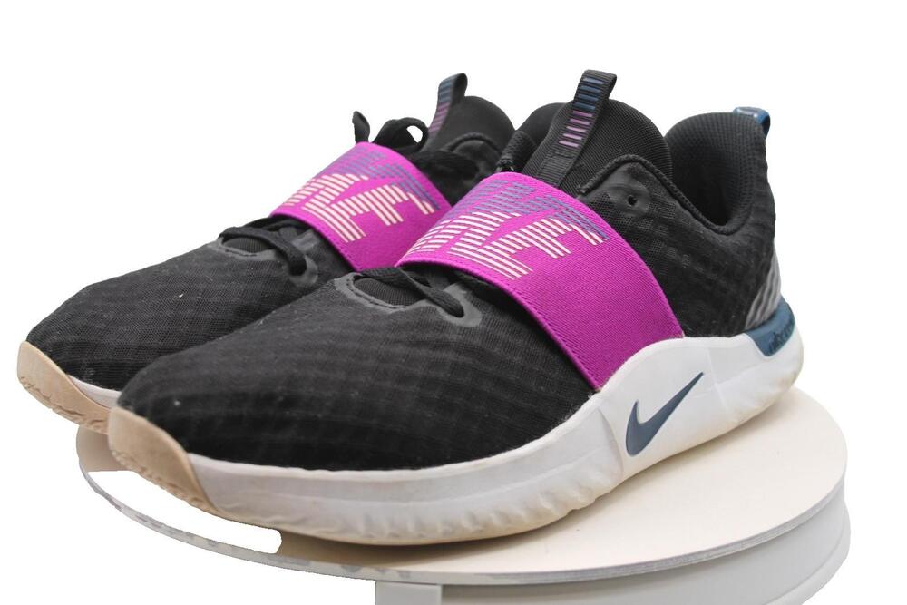 Nike Renew In-Season TR 9 Shoes Womens Sz 11 Black Pink Training AR4543-012